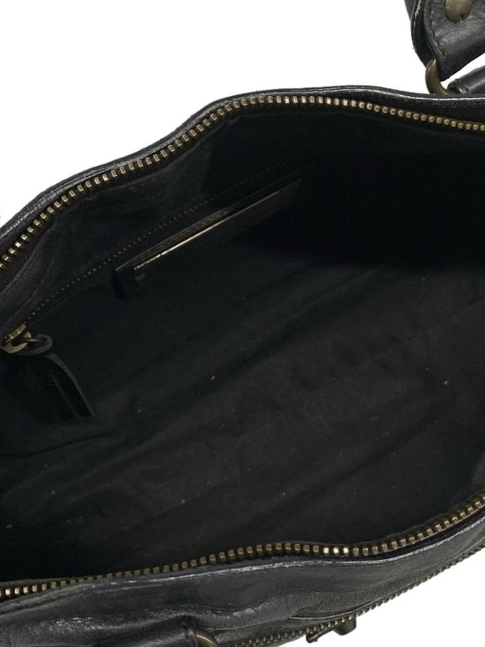 BALENCIAGA The First 103208 Black Leather Handbag - Picture 13 of 15